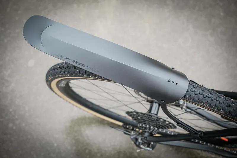 Ass Savers Win Wing 2 Gravel Rear Mudguard in Stealth-6
