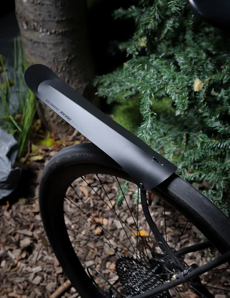 Ass Savers Win Wing 2 Gravel Rear Mudguard in Stealth