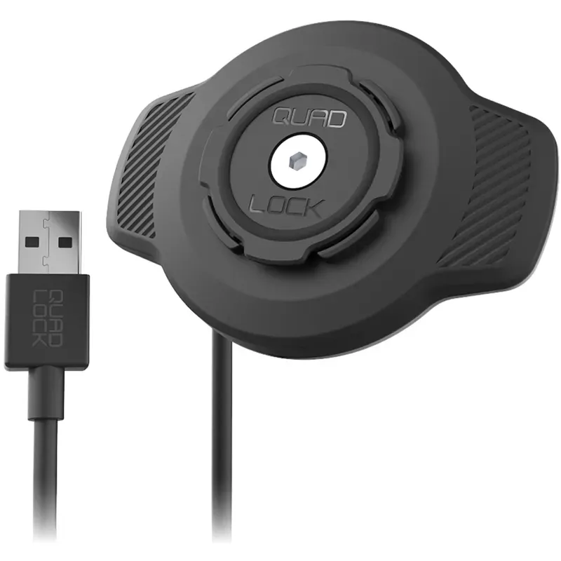 Quad Lock Waterproof Wireless Charging Head