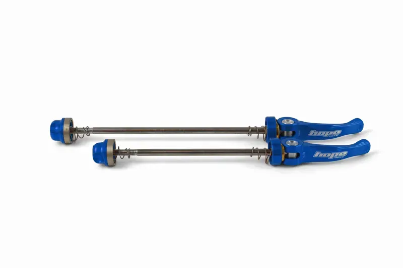 Hope Quick Release 130mm Skewer Pair in Blue