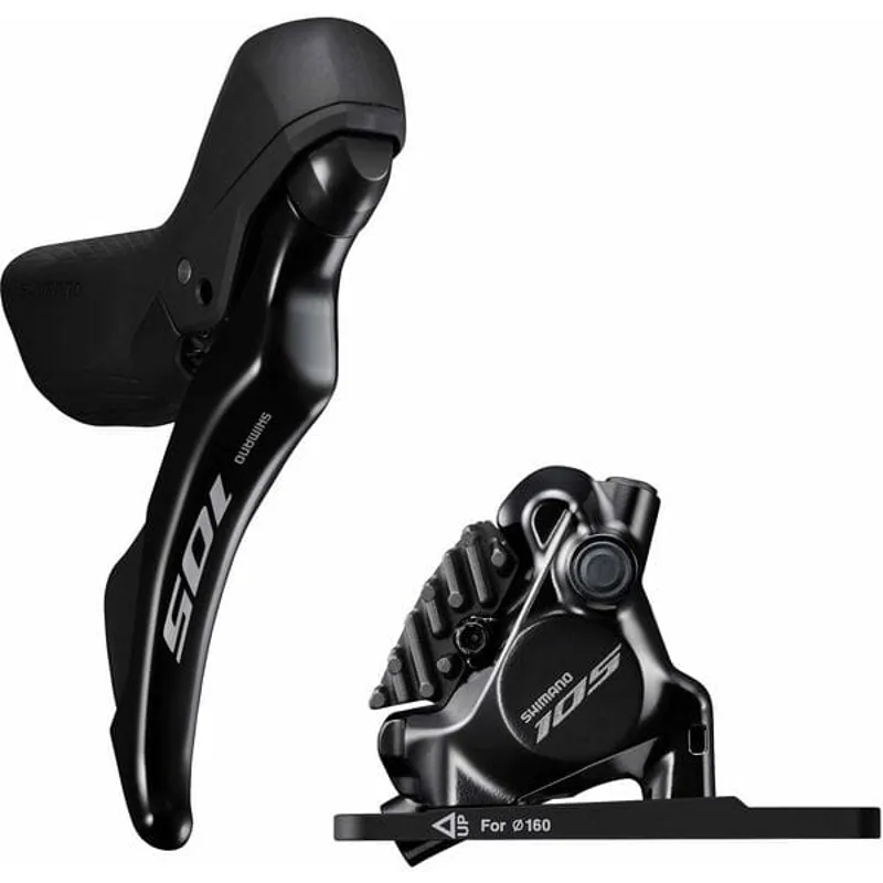 Shimano ST-R7120 105 Hydraulic STI Lever Set with Flat Mount Calliper-1