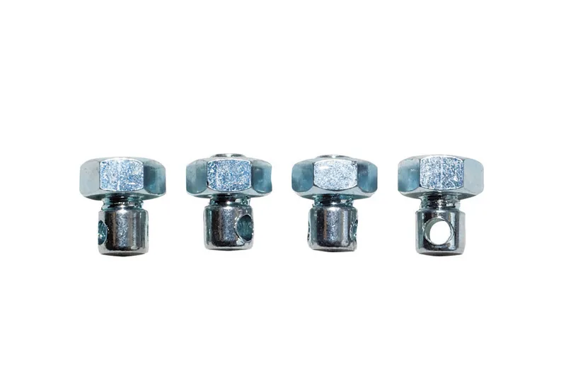 Weldtite Bikebits 08010 - Mudguard Nuts And Bolts in Silver-1