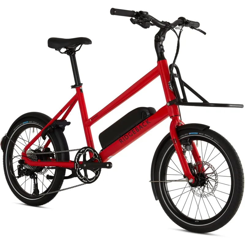 Ridgeback Errand Electric Bike - Red-1
