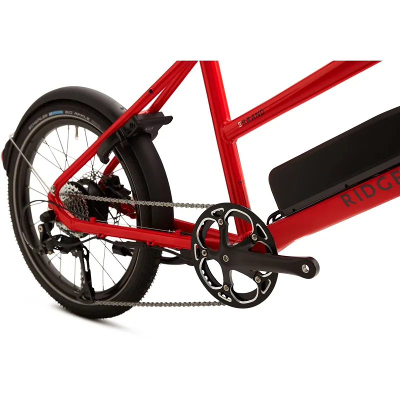 Ridgeback Errand Electric Bike - Red-2