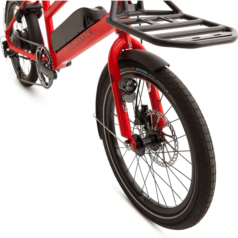 Ridgeback Errand Electric Bike - Red-5
