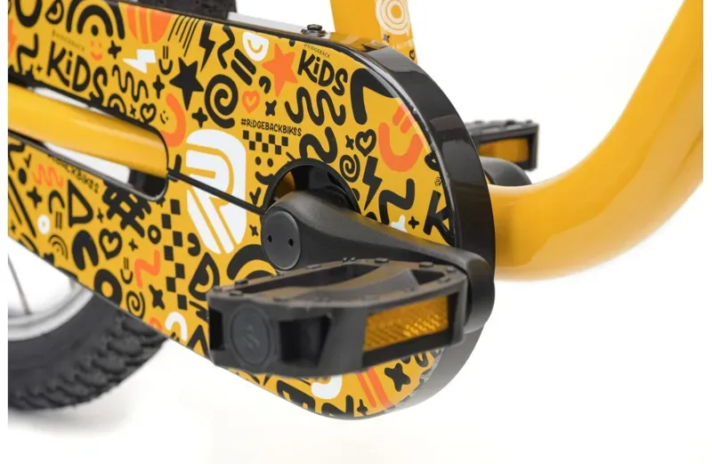 Ridgeback MX16 Kids Bike in Yeehaw Yellow-4
