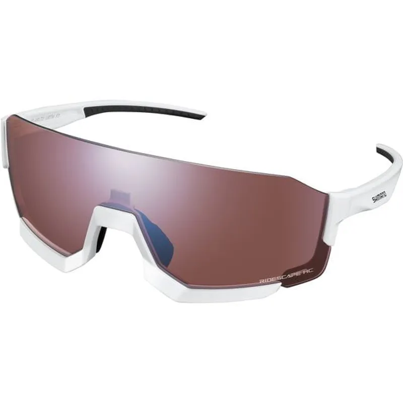 Shimano Aerolite RideScape Road Lens Glasses in White