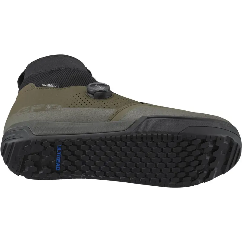 Shimano GF800 GORE-TEX Flat MTB Shoes in Green-2