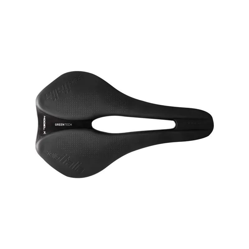 Selle Italia Model-X Green Superflow Edition Saddle - Black - L3
