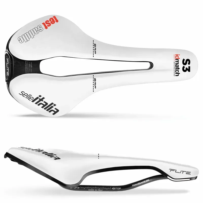 Selle Italia Flite Boost TM Superflow Test Saddle in White