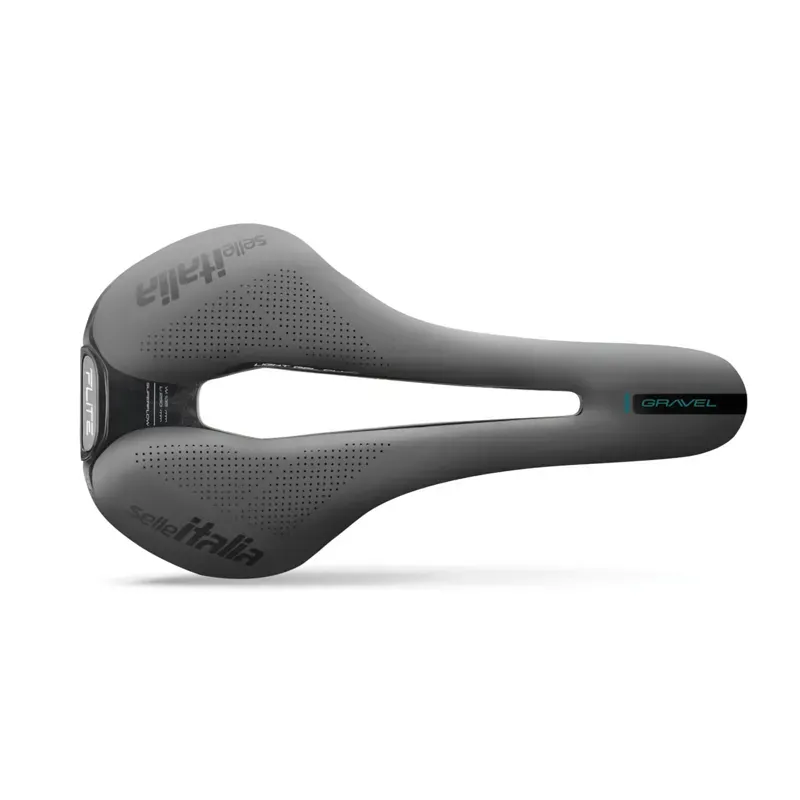 Selle Italia Flite Boost ti316 Superflow Gravel Saddle in Black
