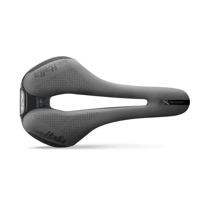 Selle Italia Flite Boost ti316 Superflow X-Cross Saddle in Black