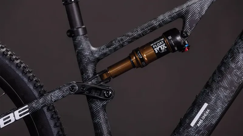 Cube AMS Hybrid one44 c:68x SLT 400x eMountain Bike in Matrix Black-2