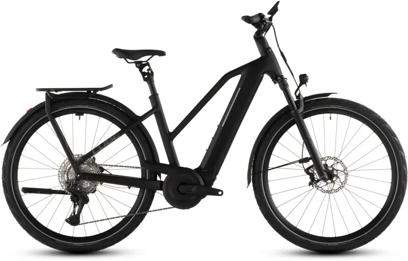Cube Kathmandu Hybrid SLX 800 eHybrid Bike in Silverdust/Chrome-1