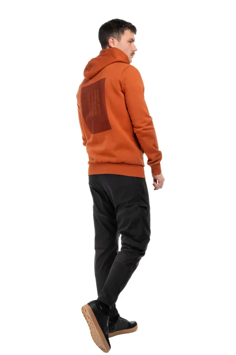 Cube Organic Hoodie Roots in Red-1