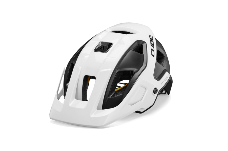 Cube Strover Helmet in White/Black