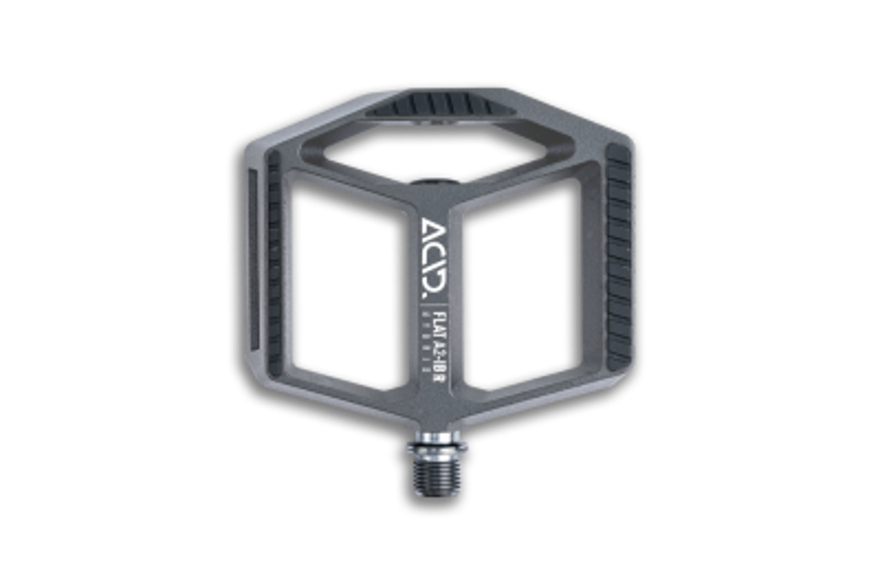 Acid A2-IB Hybrid R Flat Pedals in Grey