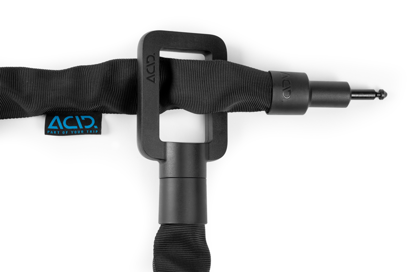 Acid Latch 6078 Solid 100 Chain Extension in Black-1