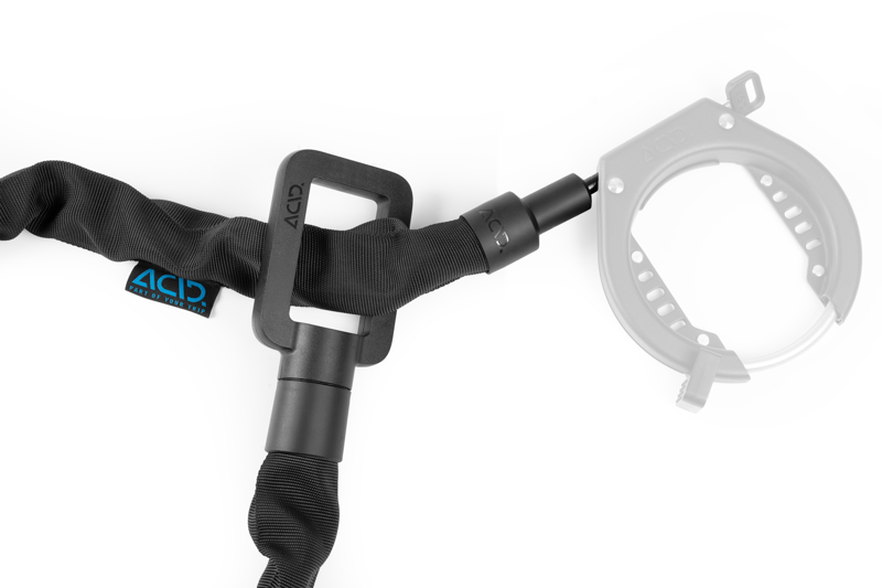 Acid Latch 6078 Solid 100 Chain Extension in Black-2