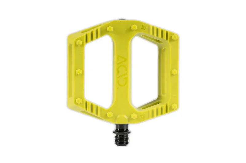 Acid C6-ZP Flat Pedals in Lime-1