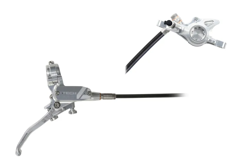 Hope Tech 4 X2 Brakes - Silver/Silver-1