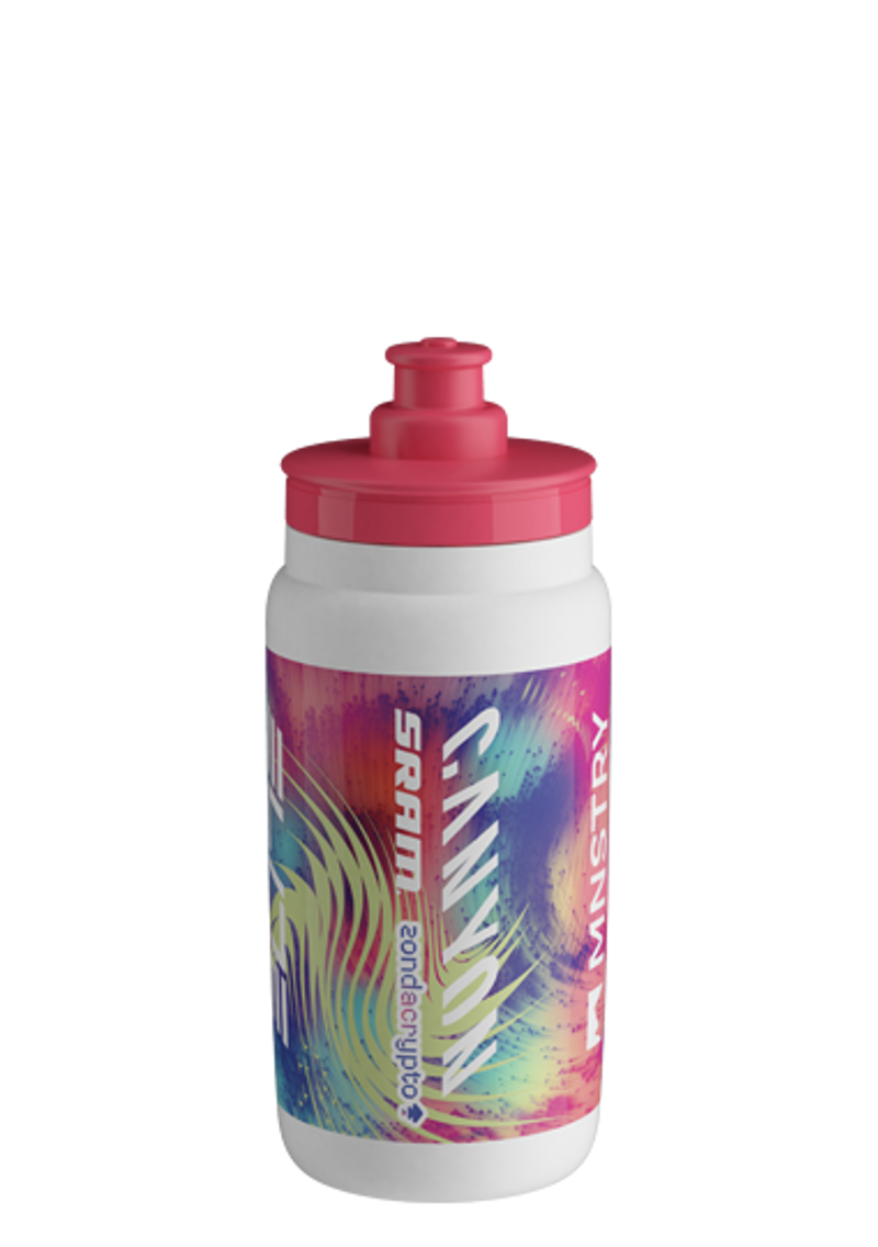 Elite Fly 550ml Team Bottle in Canyon SRAM