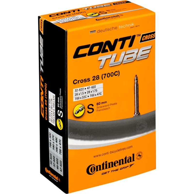 Continental Gravel Inner Tube - 60mm Valve - 700 x 32-47c