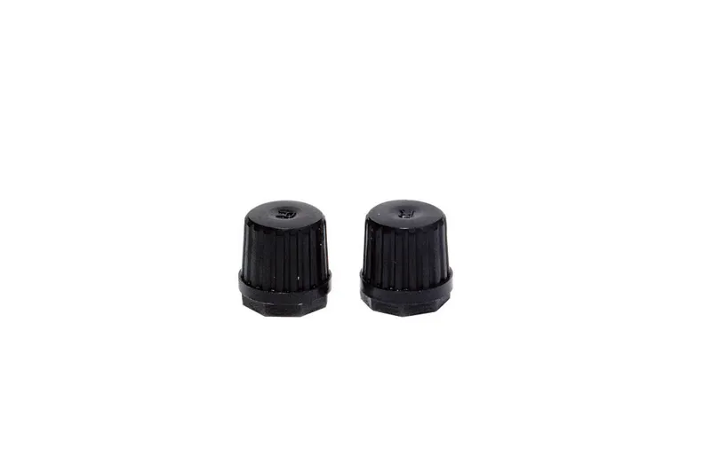 Weldtite Bikebits 08060 - Schrader Valve Caps in Black-1