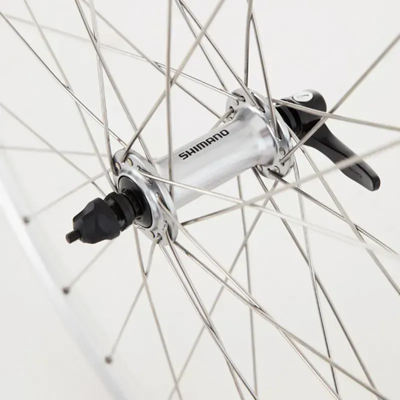 M:Part 700c Front Wheel - RS400 Hub Mavic Open Elite Rim - Silver-3