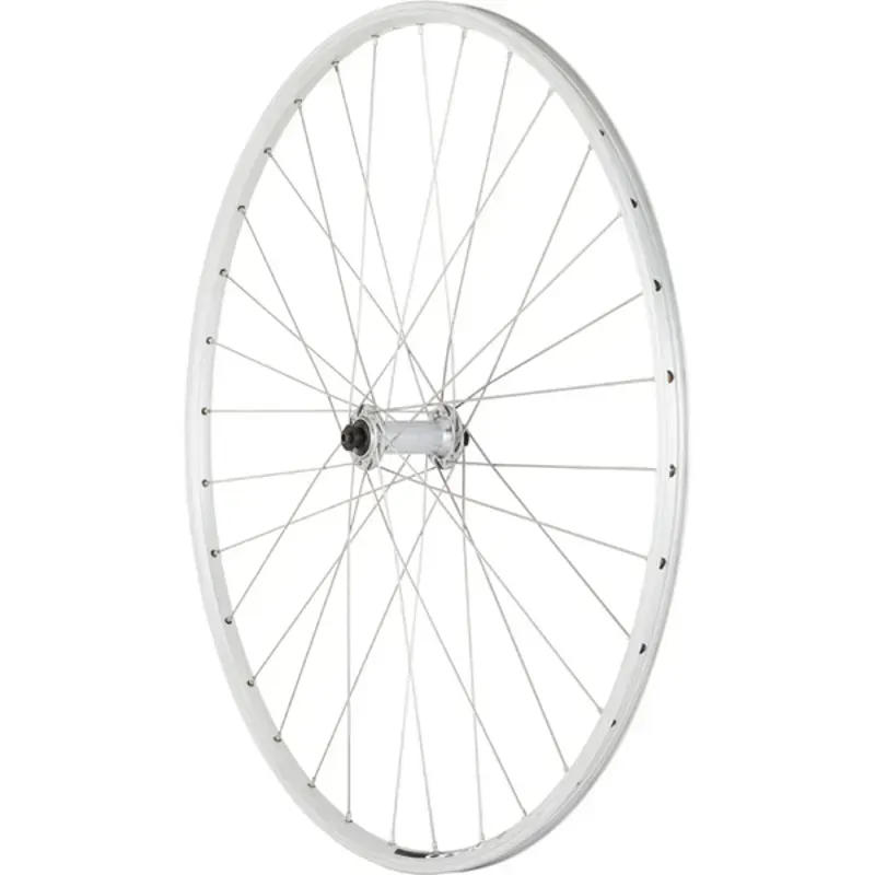 M:Part 700c Front Wheel - RS400 Hub Mavic Open Elite Rim - Silver