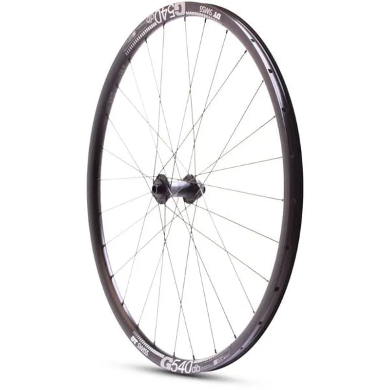 M:Part 700c Gravel Front Wheel - DT 370 CL Hub G 540 Rim TLR