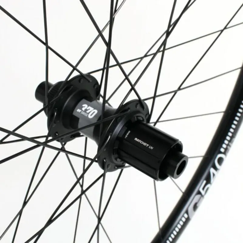 M:Part 700c Gravel Rear Wheel - DT 370 CL Hub - G 540 Rim TLR-2