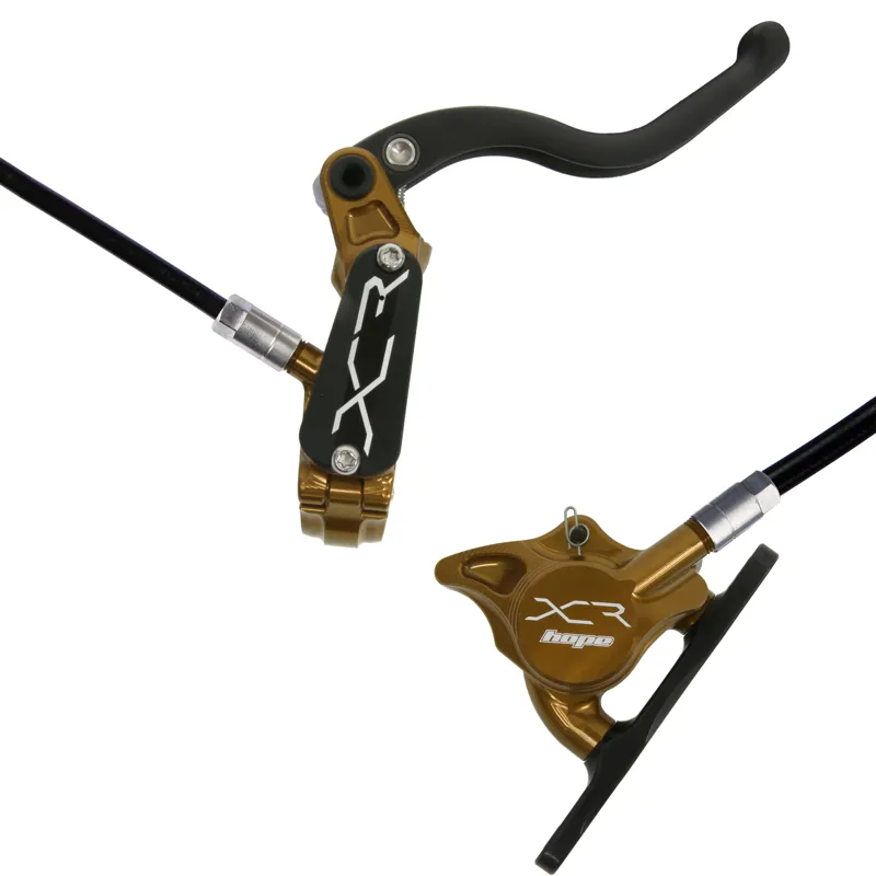 Hope XCR Pro X2 FlatMount Brakes - Bronze-3