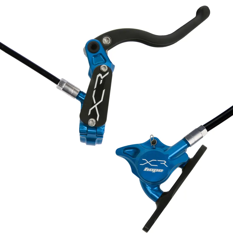 Hope XCR Pro X2 FlatMount Brakes - Blue-1