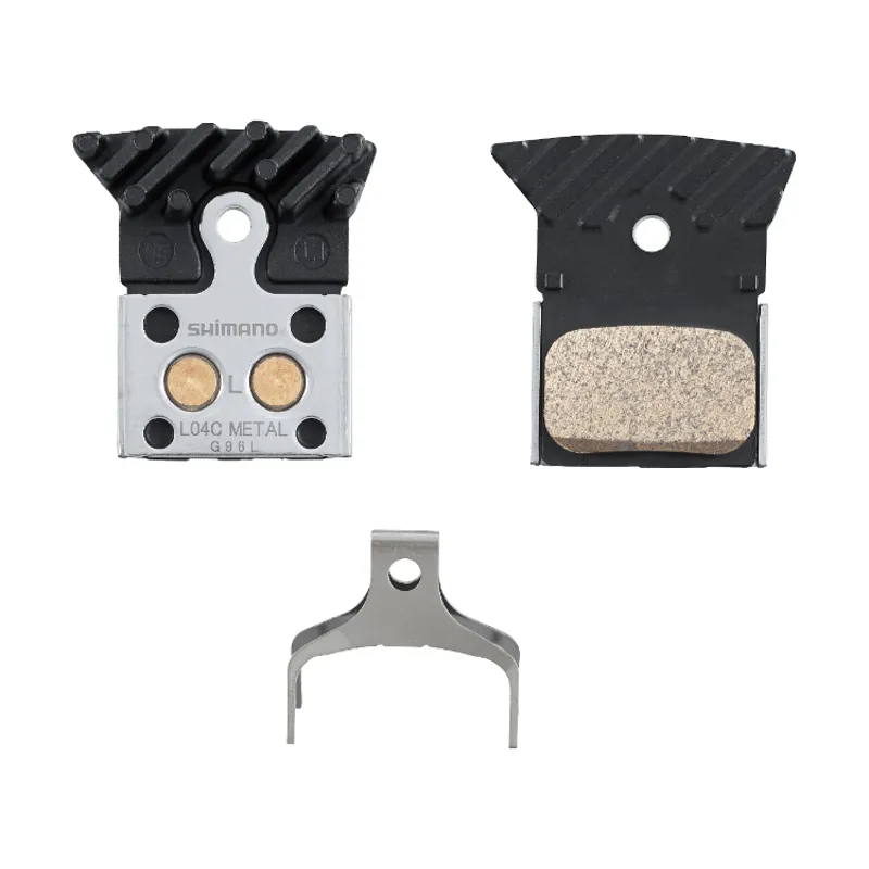 Shimano L04c-MF Disc Brake Pads Metal With Fin